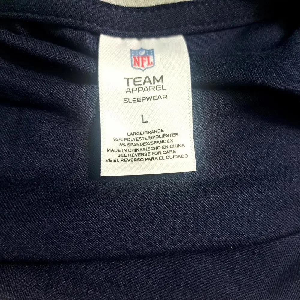 NFL Men's Tennessee Titans Team Apparel Sleepwear New w/Tags Large‎ Long Sleeve